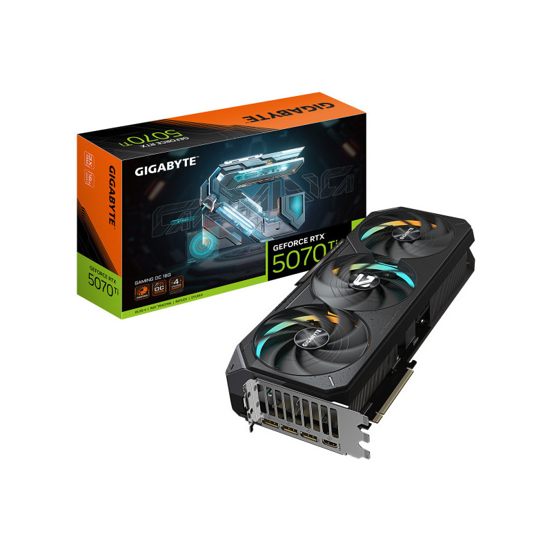 Gigabyte GeForce RTX 5070 Ti GAMING OC 16Go GDDR7