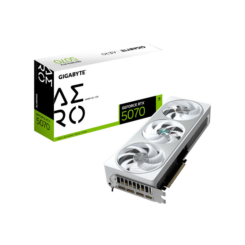 Gigabyte GeForce RTX 5070 AERO OC 12Go GDDR7