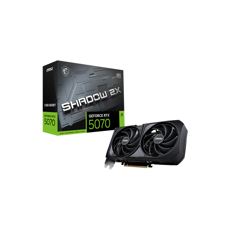 MSI GeForce RTX 5070 SHADOW 2X OC 12Go GDDR7
