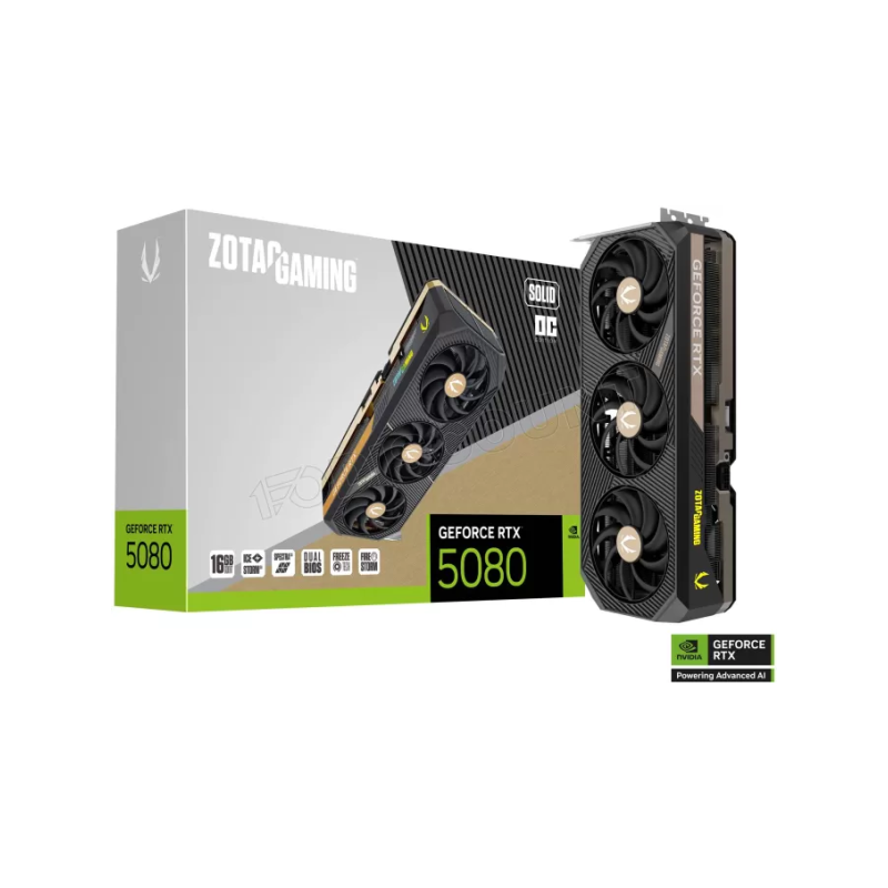 ZOTAC GAMING GeForce RTX 5080 SOLID OC 16Go GDDR7