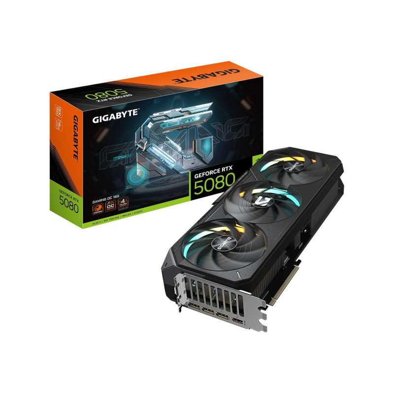 GIGABYTE GeForce RTX 5080 Gaming OC 16Go GDDR7