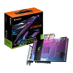 Gigabyte AORUS GeForce RTX 5090 XTREME WATERFORCE WB 32GB GDDR7 Car...