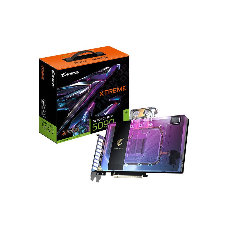 Gigabyte AORUS GeForce RTX 5090 XTREME WATERFORCE WB 32Go GDDR7
