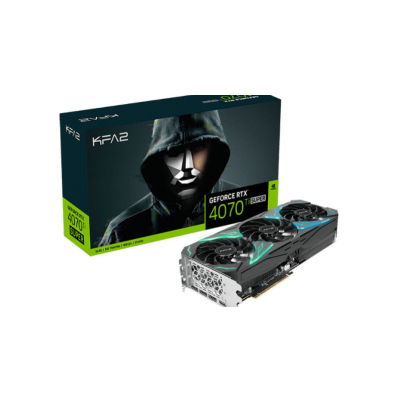 KFA2 GeForce RTX 4070 Ti SUPER SG 16GB GDDR6X KFA2 GeForce RTX 4070 Ti SUPER SG 16GB GDDR6X