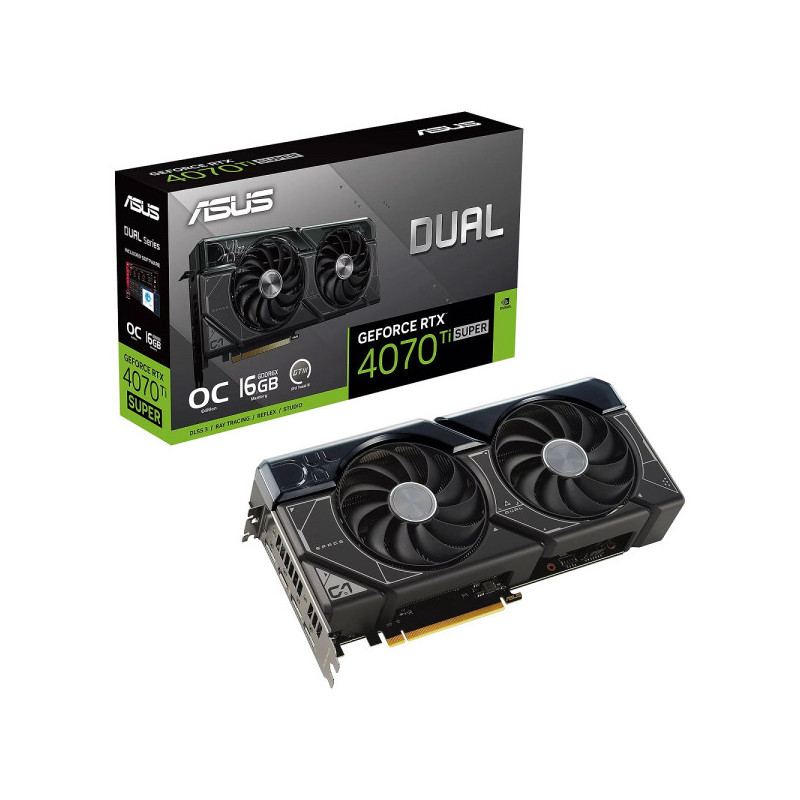 ASUS Dual GeForce RTX 4070 Ti SUPER OC Edition 16GB GDDR6X