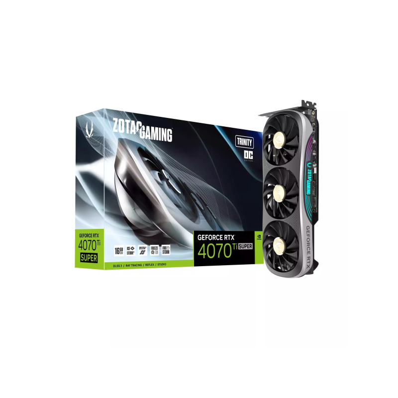 Zotac GeForce RTX 4070 Ti SUPER Trinity OC 16GB GDDR6X