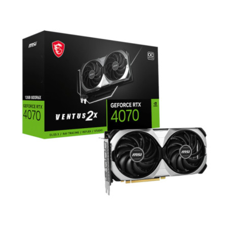 MSI GeForce RTX 4070 VENTUS 2X E1 OC 12GB GDDR6