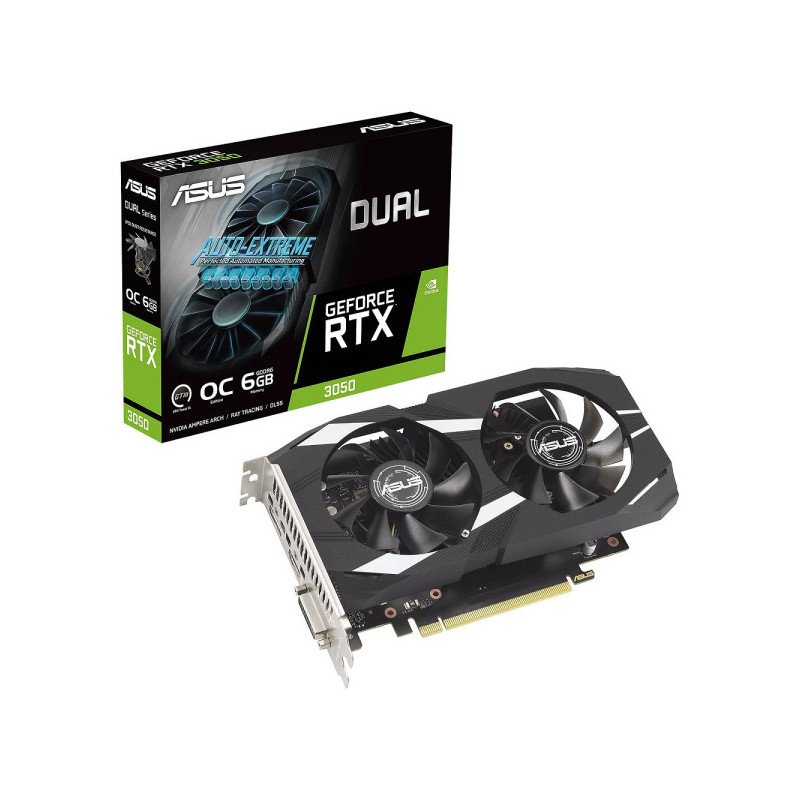ASUS GeForce RTX 3050 DUAL OC 6GB GDDR6