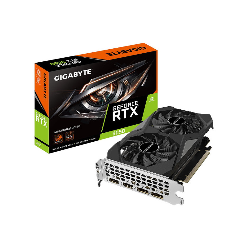 Gigabyte GeForce RTX 3050 WINDFORCE OC 6GB GDDR6