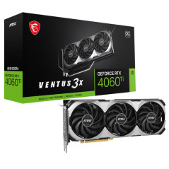 MSI GeForce RTX 4060 Ti VENTUS 3X E OC 8GB GDDR6 Cartes graphiques ...