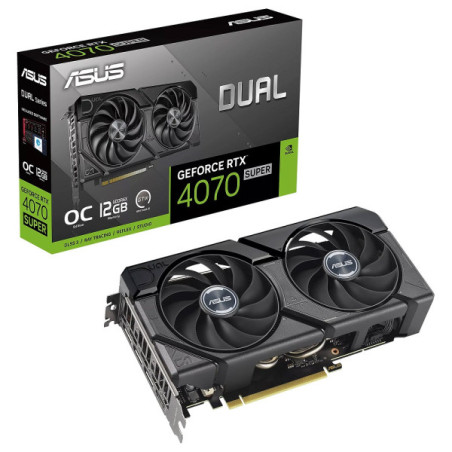 ASUS GeForce RTX 4070 SUPER Dual EVO OC Edition 12GB GDDR6X