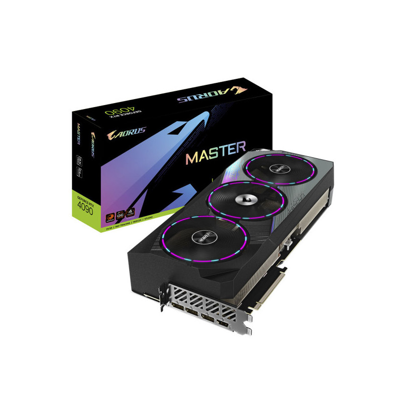 Gigabyte AORUS GeForce RTX 4090 MASTER 24Go GDDR6X Gigabyte AORUS GeForce RTX 4090 MASTER 24Go GDDR6X