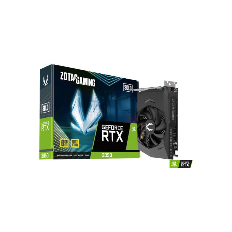 ZOTAC GeForce RTX 3050 SOLO 6GB GDDR6
