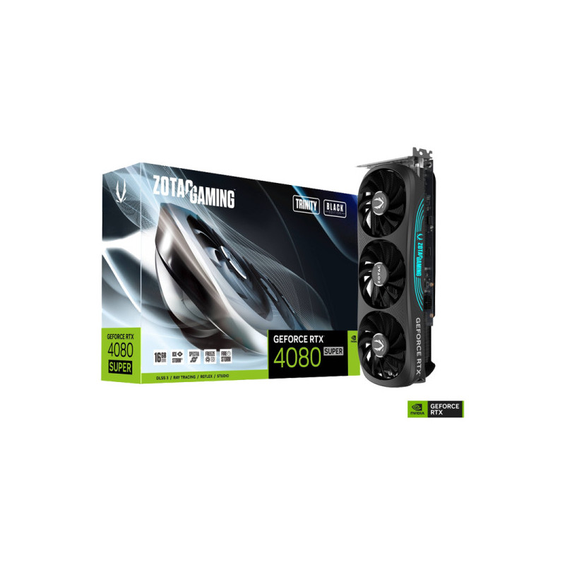 ZOTAC GeForce RTX 4080 SUPER Trinity Black Edition 16GB GDDR6X