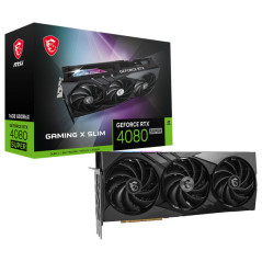 MSI GeForce RTX 4080 SUPER GAMING X SLIM 16GB GDDR6X Cartes graphiq...
