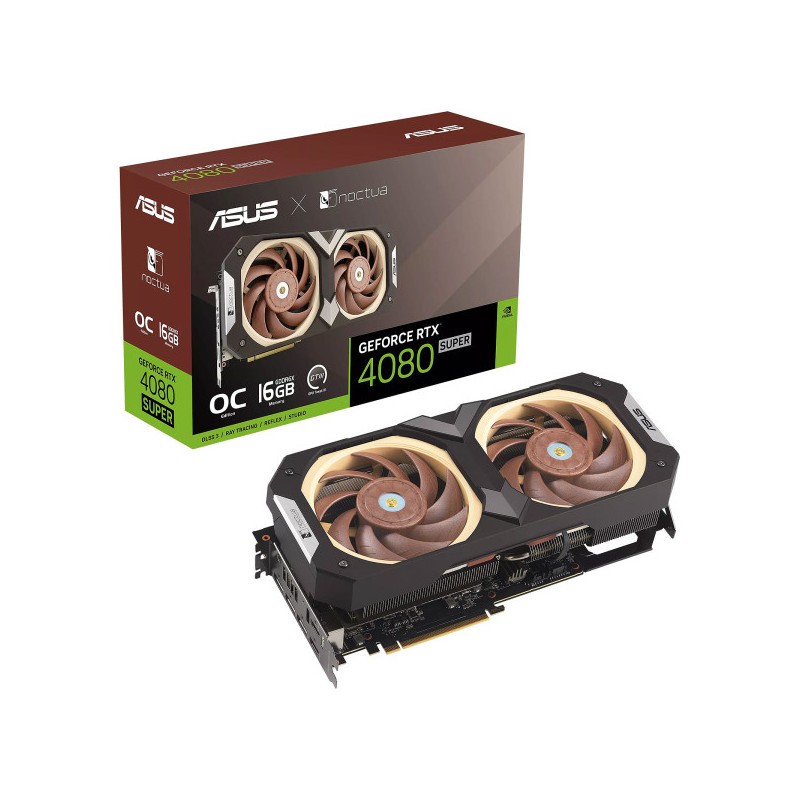 ASUS GeForce RTX 4080 SUPER 16GB GDDR6X Noctua OC Edition