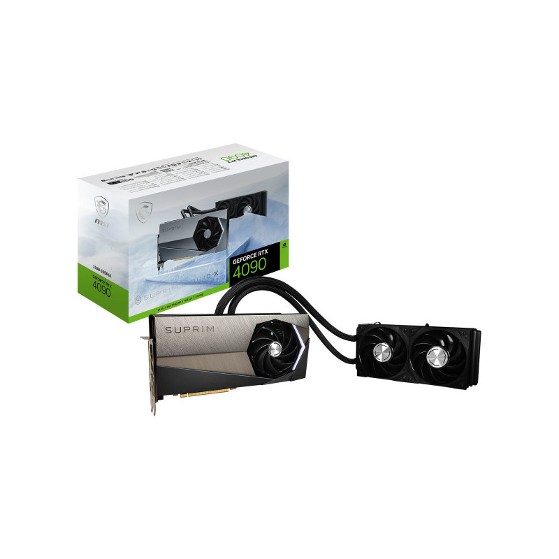 MSI GeForce RTX 4090 SUPRIM LIQUID X 24Go GDDR6X MSI GeForce RTX 4090 SUPRIM LIQUID X 24Go GDDR6X