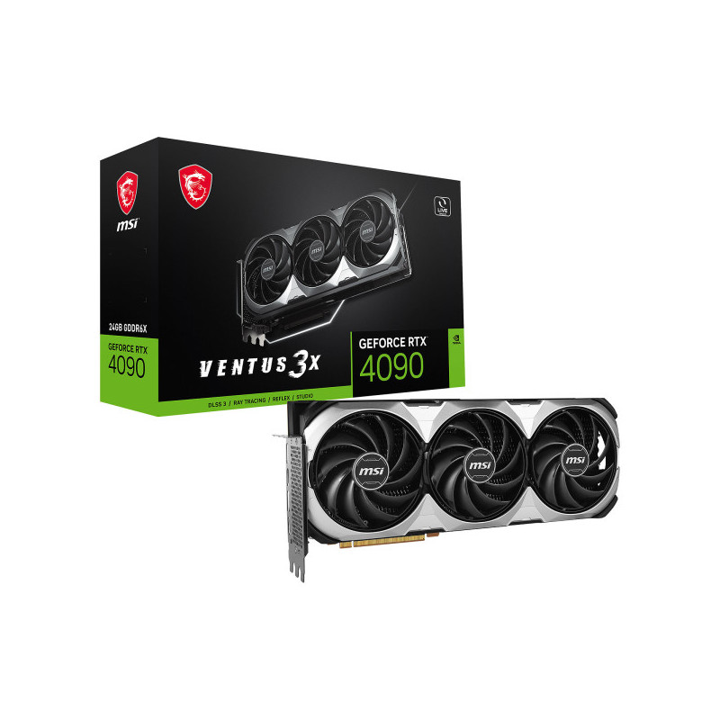 MSI GeForce RTX 4090 VENTUS 3X E OC 24Go GDDR6X MSI GeForce RTX 4090 VENTUS 3X E OC 24Go GDDR6X