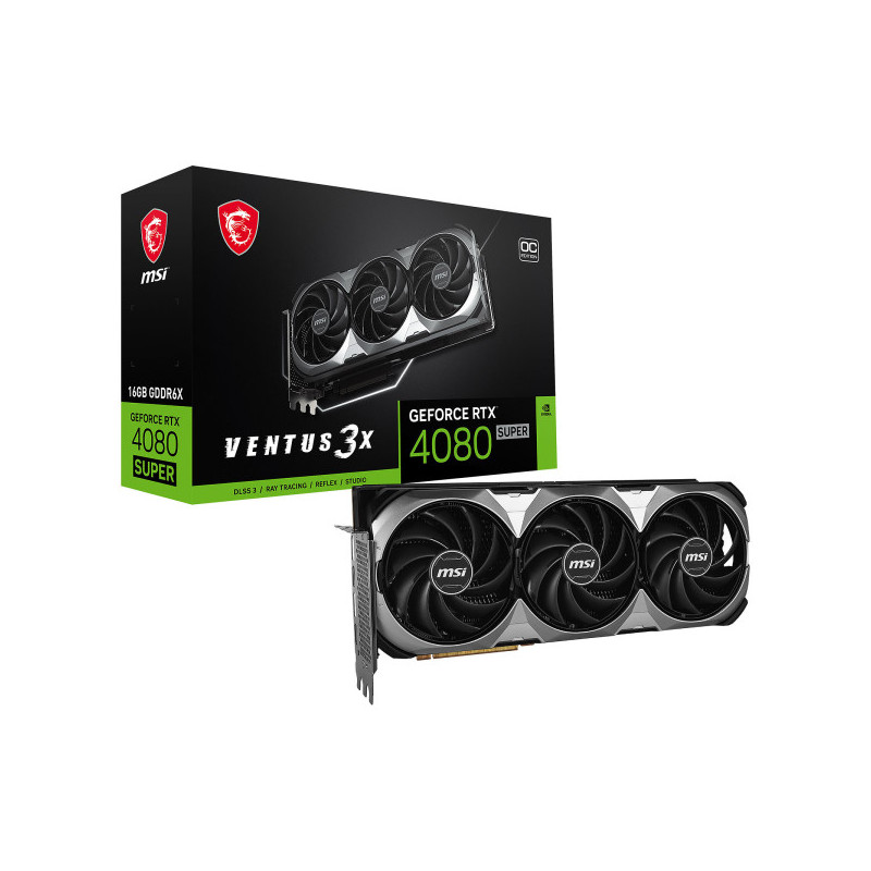 MSI GeForce RTX 4080 SUPER VENTUS 3X OC 16GB GDDR6X