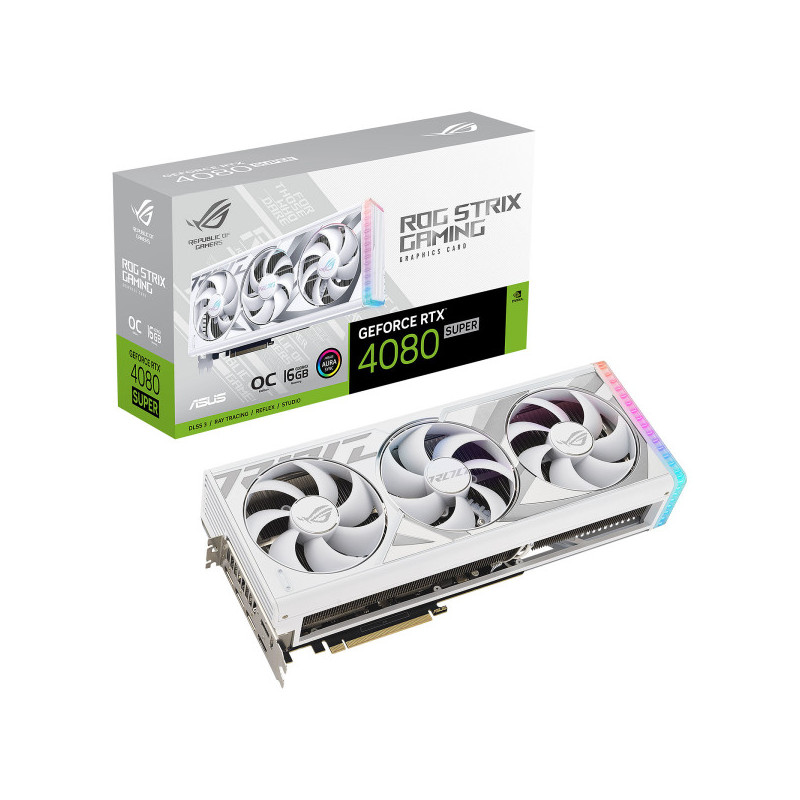 ASUS ROG Strix GeForce RTX 4080 SUPER White OC Edition 16GB
