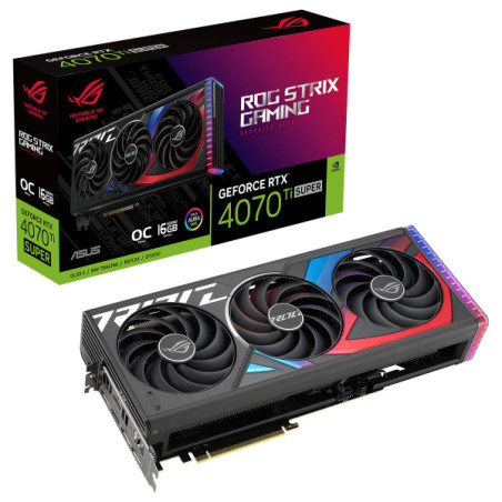 ASUS ROG Strix GeForce RTX 4070 Ti SUPER OC Edition 16GB