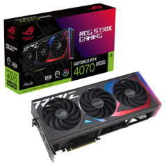 ASUS ROG Strix GeForce RTX 4070 SUPER 12 GB Cartes graphiques ASUS ...