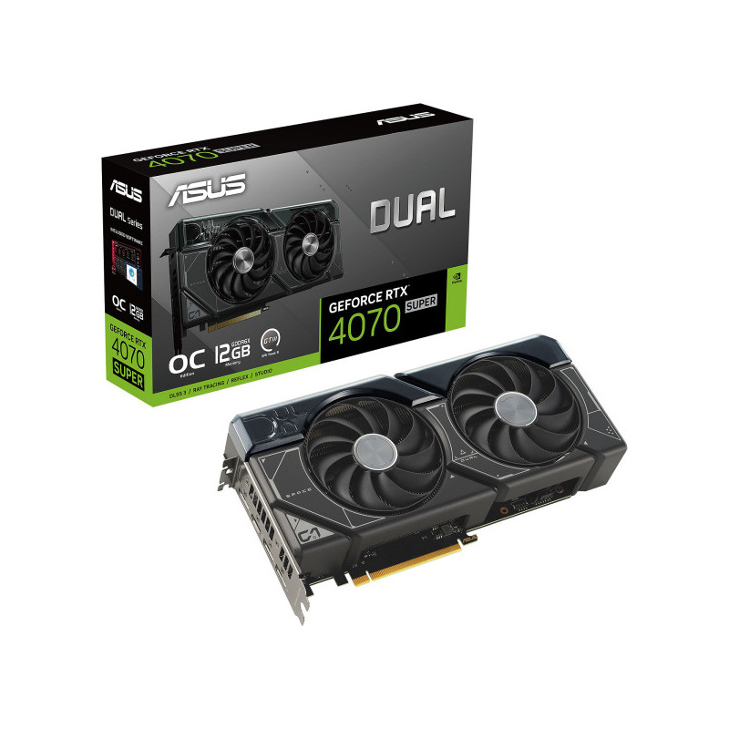 ASUS Dual GeForce RTX 4070 SUPER OC Edition 12G