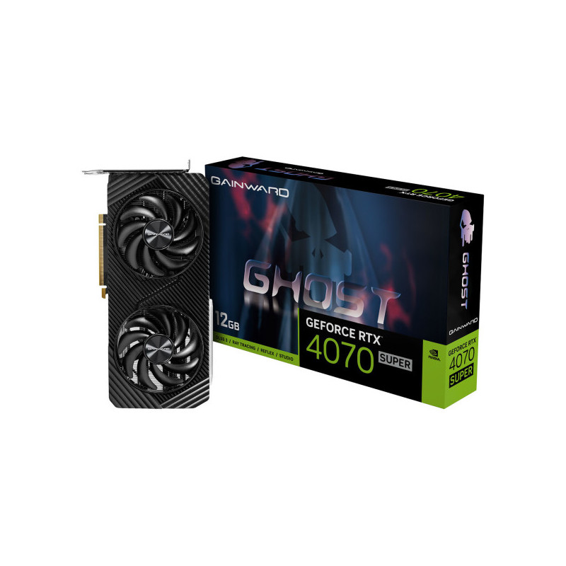 Gainward GeForce RTX 4070 SUPER Ghost 12Go GDDR6X Gainward GeForce RTX 4070 SUPER Ghost 12Go GDDR6X