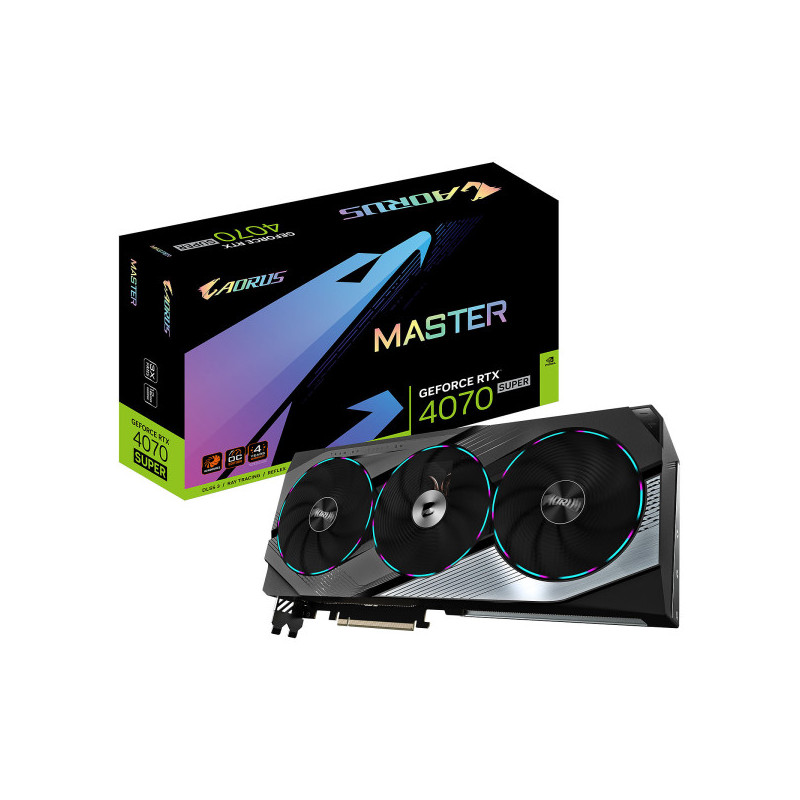 Gigabyte AORUS GeForce RTX 4070 SUPER MASTER 12G