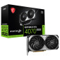 MSI GeForce RTX 4070 SUPER VENTUS 2X OC 12GB GDDR6X MSI GeForce RTX 4070 SUPER VENTUS 2X OC 12GB GDDR6X