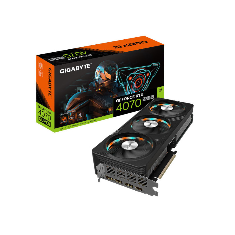 Gigabyte GeForce RTX 4070 SUPER GAMING OC 12GB GDDR6X