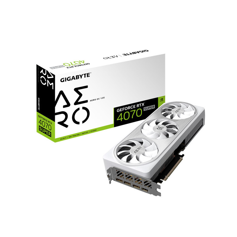 Gigabyte GeForce RTX 4070 SUPER AERO OC 12G