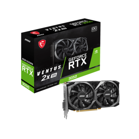 MSI GeForce RTX 3050 VENTUS 2X XS OC 8Go GDDR6