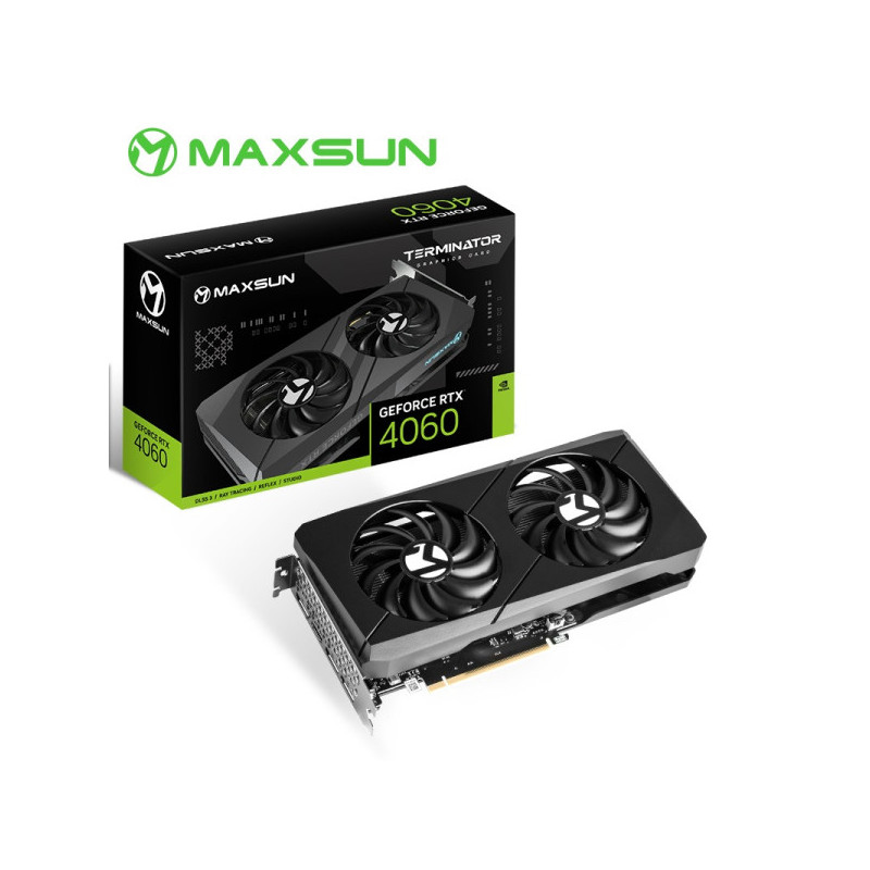 MAXSUN GeForce RTX 4060 Terminator B 8Go GDDR6 MAXSUN GeForce RTX 4060 Terminator B 8Go GDDR6