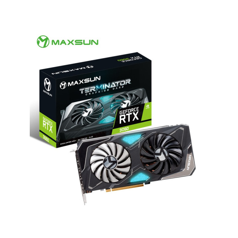 MAXSUN GeForce RTX 3060 Terminator 12GB GDDR6 MAXSUN GeForce RTX 3060 Terminator 12GB GDDR6