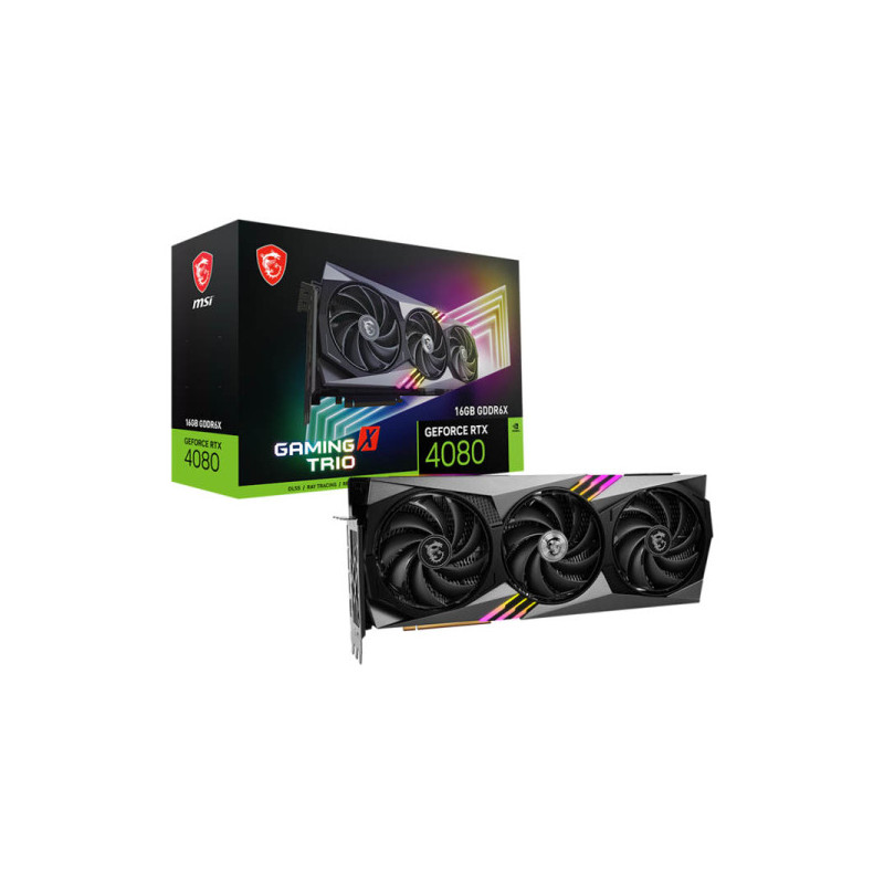 MSI GeForce RTX 4080 GAMING X TRIO 16GB GDDR6X