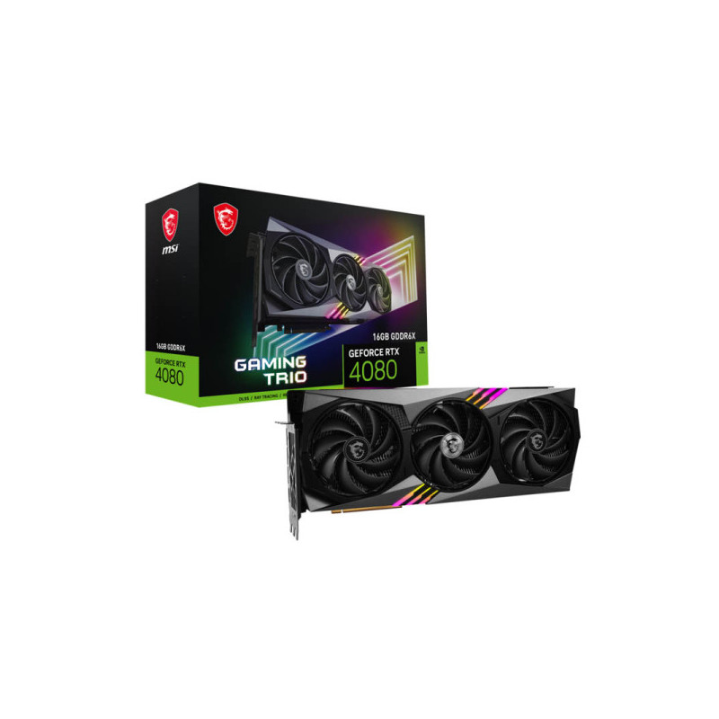 MSI GeForce RTX 4080 GAMING TRIO 16GB GDDR6X