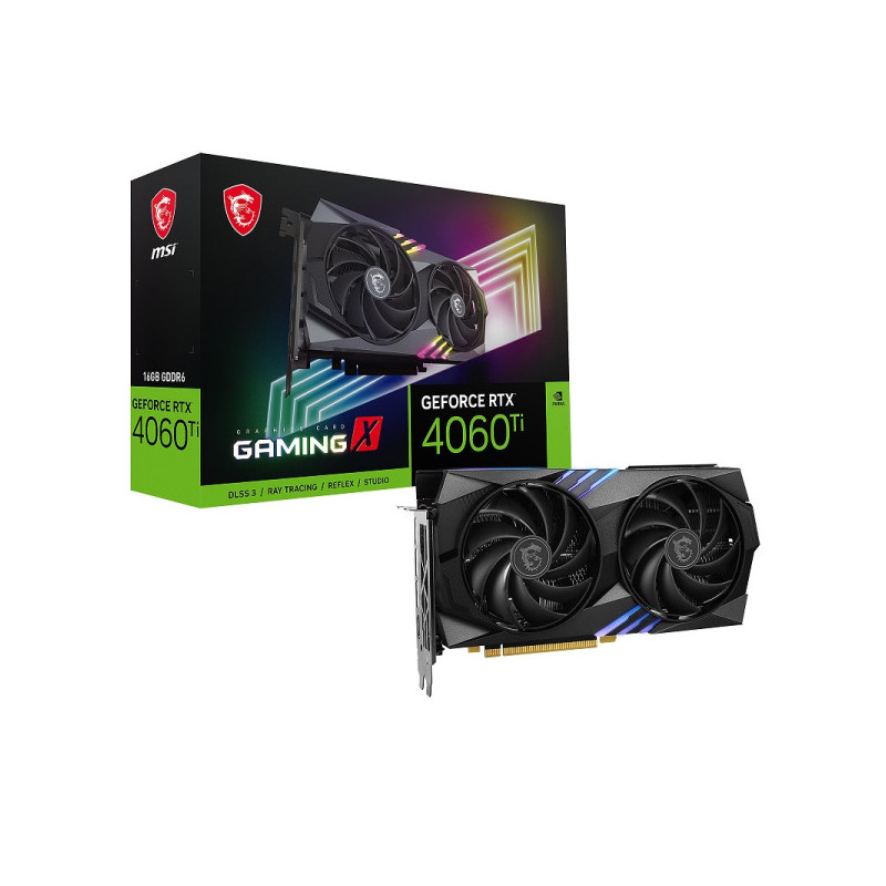 MSI GeForce RTX 4060 Ti GAMING X 16GB GDDR6