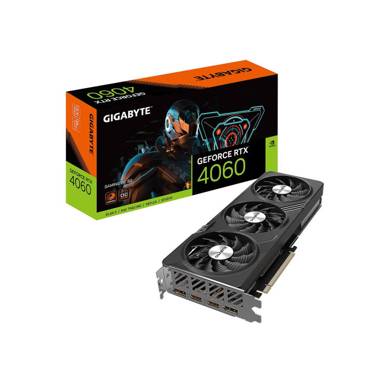 Gigabyte GeForce RTX 4060 GAMING OC 8Go GDDR6