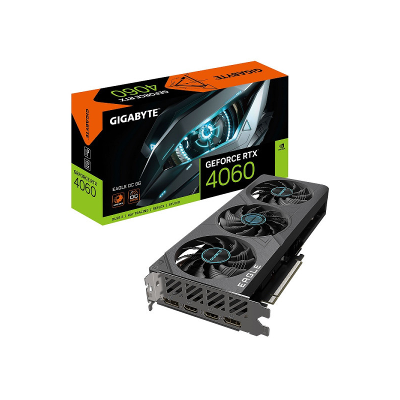 Gigabyte GeForce RTX 4060 EAGLE OC 8Go GDDR6