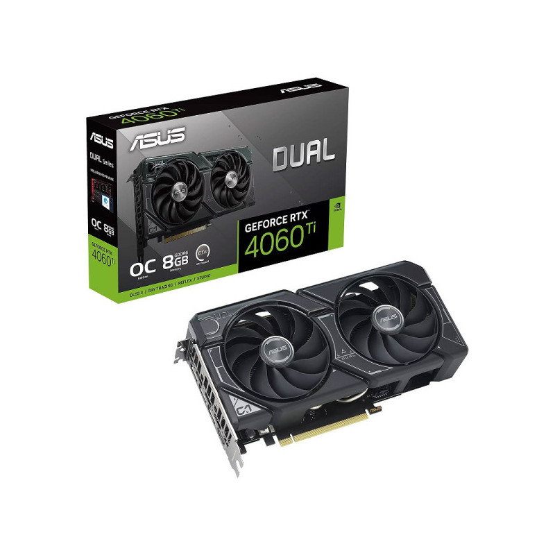 ASUS Dual GeForce RTX 4060 Ti OC Edition 8Go GDDR6