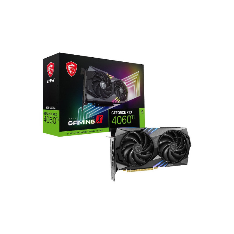 MSI GeForce RTX 4060 Ti GAMING X 8Go GDDR6