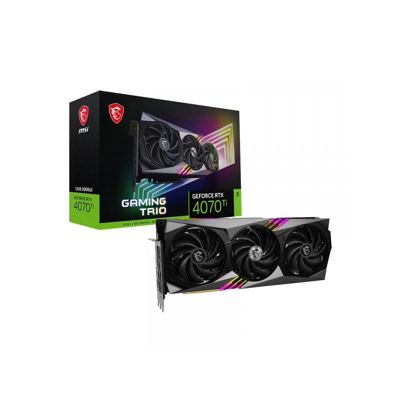 MSI GeForce RTX 4070 Ti GAMING TRIO 12GB GDDR6X