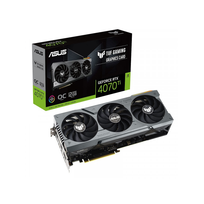 ASUS GeForce RTX 4070 Ti TUF Gaming OC Edition 12GB GDDR6X ASUS GeForce RTX 4070 Ti TUF Gaming OC Edition 12GB GDDR6X