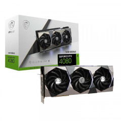 MSI GeForce RTX 4080 SUPRIM X 16GB GDDR6X Cartes graphiques MSI Maroc
