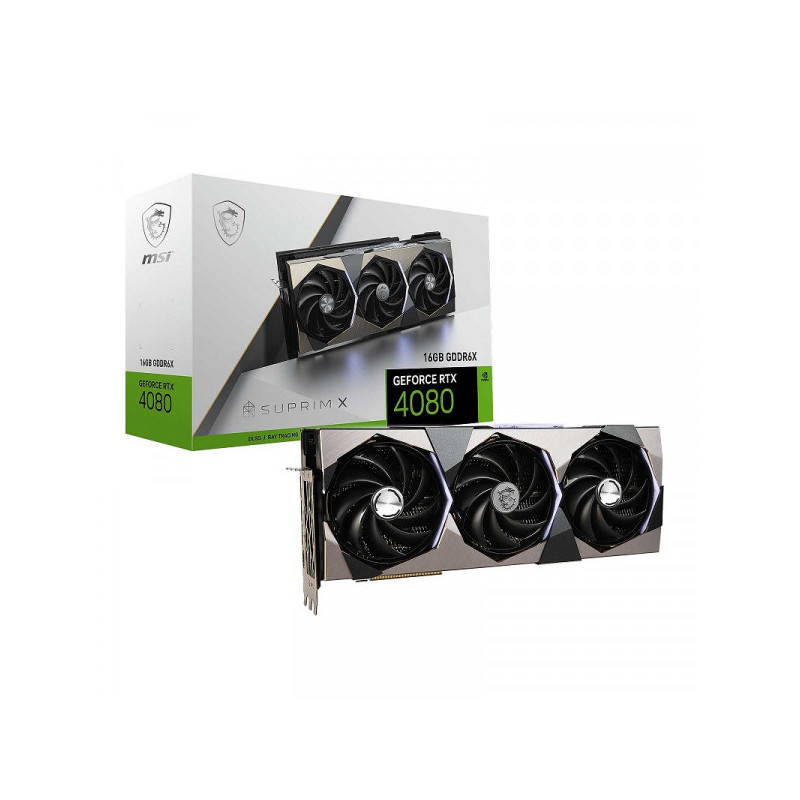 MSI GeForce RTX 4080 SUPRIM X 16GB GDDR6X