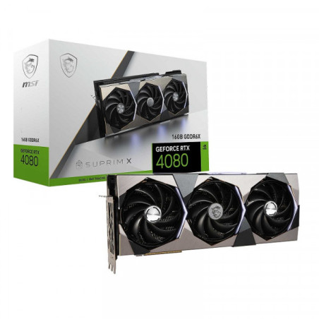 MSI GeForce RTX 4080 SUPRIM X 16GB GDDR6X
