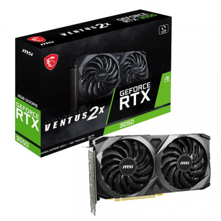 MSI GeForce RTX 3050 VENTUS 2X OC 8GB GDDR6