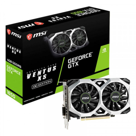 MSI GeForce GTX 1650 D6 D6 VENTUS XS OC 4GB GDDR6