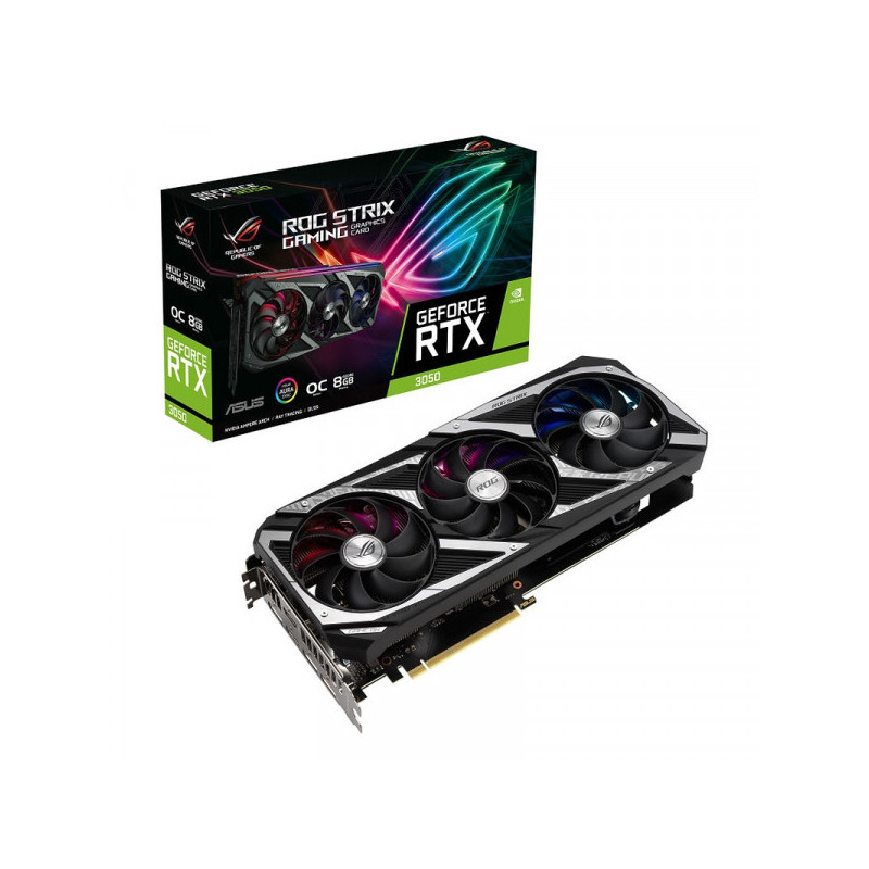 ASUS GeForce RTX 3050 ROG STRIX OC 8GB GDDR6